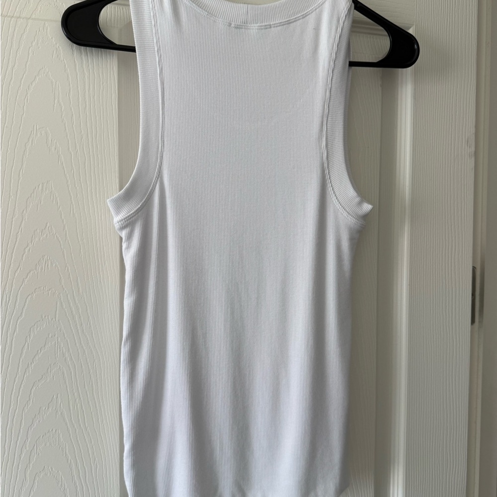 LNA White Tank Top - Picture 3 of 4